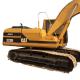 Used CAT 320 Excavator Total Transportation Length 9440mm And Traveling Speed 3.4 / 5.5km/H