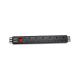 6 Way South Africa Type PDU Extension Socket With On/Off Switch, Overload Protector