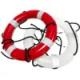 Solid foam swimming life buoy professional adult children Marine emergency flood prevention plastic