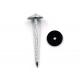 UCP Zinc Coated Roofing Nails Twisted Shank Umbrella Head With Plastic Washer