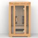 Indoor Hemlock Ceramic Heaters 2 Person Far Infrared Sauna 1750W