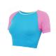Oem Factory Manufacturer Custom Logo Short Sleeve OEM T Shirts Fast Dry Womens Yoga T Shirts