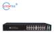 16x10/100/1000M POE 30W+2 UPlink UTP IEEE802.3af/at POE Etherent switch for CCTV Network system