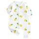 Natural Unisex Muslin Sleeping Bag , Newborn Baby Rompers Long Sleeves