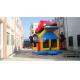 Car Shape Inflatable Bouncer Fire Retardant PVC Tarpaulin / Oxford Cloth For Park