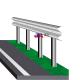 Hot DIP Galvanized Highway Guardrail W Beam Metal Guard Rail with CE/BV/ISO