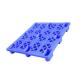 1.2*1m Lightweight Plastic Pallets Blue For Warehouse ISO9001