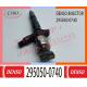 295050-0740 Original Common Rail Diesel Fuel Injector For Toyota Hiace 2.5 D 2KD-FTV 23670-30420