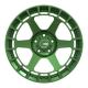 Green 17 Inch Forged Auto Wheels JWL Off Road Aluminum Wheels