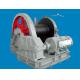 Single Drum Electric Winch Marine Deck Machinery for Lift , Pull , Rotate