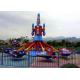 Durable Octopus Amusement Ride Blue Color With Music And Led Light