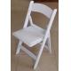 white resin folding wedding chair/resin folding event chair/foldable wedding chair