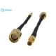 Low Loss Straight MMCX Female to SMA Male Connector RG174 Coax Pigtail Extension RF Cable