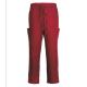 155 GSM Nurse Medical Polyester 65% Cotton 35% Wine Red  Pants Anti-bacteria, Wrinkle-free