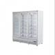 Under unit Convenience three glass doors Refrigerated stereoscopic display cabinet