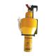 Yellow Color Lifebuoy Light , Self Igniting Light With Low Water Sensors