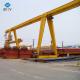 With CD / MD Electric Hoist Single Beam Gantry Crane For Lifting Cargo