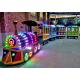 Outdoor Roundhouse Trackless Trains Shopping Mall Train 220V Mechanical Steering