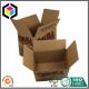 Single Black Color Custom Print Corrugated Carton Packaging Box Regular Case