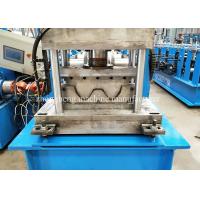 Highway Guardrail Roll Forming Machine For W Beam Guardrail Crash Barrier