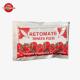 40g Flat Tomato Paste In Sachet , OEM Triple Concentrated Tomato Paste