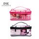 Travel Zipper Clear 4 Sets Handle PVC Cosmetic Bag