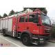 25 Meters Max Height Short Adjustment Time Aerial Ladder Fire Truck 4x2 Drive​