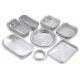 Regular Size 0.07mm Aluminum Food Storage Containers With Suitable Hardness