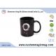 Customizable Colour Changing Coffee Mug , Black Magic Photo Mug 325ml