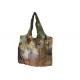 Full Color Chartiblle Folding Tote Bag 190T Polyester Bag With Top Zipper Closure