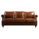 1-2-3-4 Seater Leather Couch Leather Living Room Sofa Set Rolled Arm Eiderdown Cushion