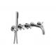 Coral Chrome Concealed Wall Mounted Bath Shower Mixer Polished