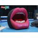 Tarpaulin Custom Inflatable Products For Pub Music Party Mouth Lip Model Decoration