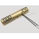 Brass Tube Microtubular / Coil  Heaters With Thermocouple for hot runner heater