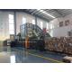 Horizontal baler for scrap cardboard press machine hydraulic press packing of