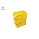 Huge Stacking Semi Open Fronted Plastic Storage Bins For Organising A Garage