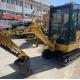 Used CAT 302cr Hydraulic Crawler Excavator with C1.1 Engine and 32000 KG Weight