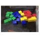 50mm thick colorful PE500 plastic machined blocks for chemical sector