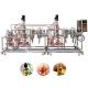 OEM Wiped Film Evaporator TOPTION Industrial Essential Oil Extraction Machine