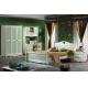 green youth solid wood bed room set furniture