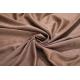 Brown 150cm Faux Leather Nubuck Fabric , Solid Microfiber Faux Suede