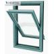 Powder Painted  Aluminum Window Extrusion Profiles 6063 Green