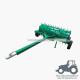 4LRA16 Tractor/atv towable 4Ft length ballast lawn roller 16" Drum with Aerator