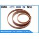 WR Phenolic Fabric Resin Seal Wear Ring , Hydraulic Cylinder Wear Rings Guide Seal