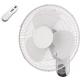 Hydroponic Grow Room Fans Remote Wall Mount 400MM Power Saving Air Cooling