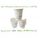 U shape white paper cups for hot drinks , beverages takeaway coffee cups