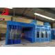 Connection Paint Booth And Preparation Room Automobile Garage Equipments