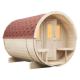 Outdoor Use Solid Wood Canadian Red Cedar Sauna Luxury Large Size