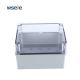 ABS Transparent Cover Waterproof Junction Box Outdoor Plastic Electronic Enclosure IP65