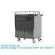 Lab Furniture Supplies Factory Customized Factory Customized Stainless Steel 304 Metal Medicine Cart